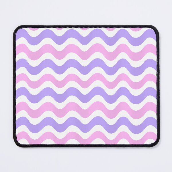 Item preview, 3D wave pattern- Pink and purple shade designed and sold by Pattern Petals.