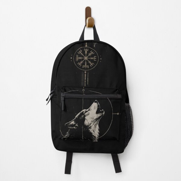 Item preview, Howling Wolf Under the Moon – Nordic Wilderness Art designed and sold by naturalsurvival.