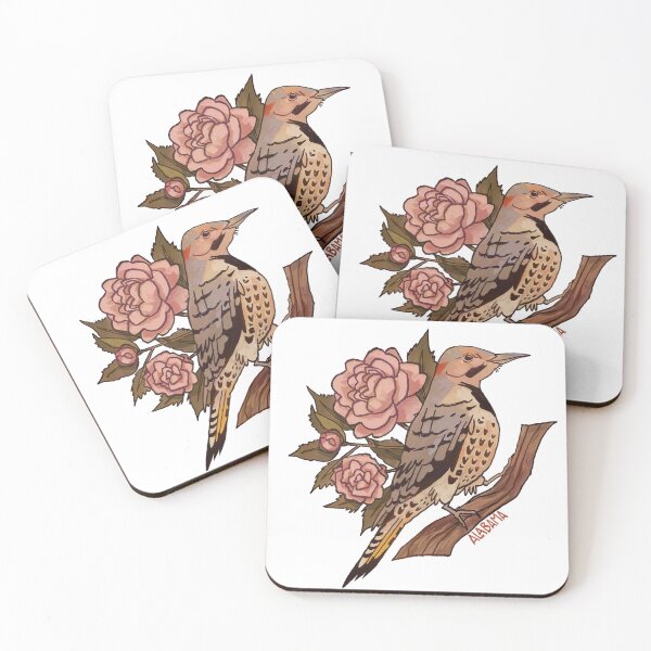 Item preview, Alabama State Bird and Flower designed and sold by riahdrawsthings.