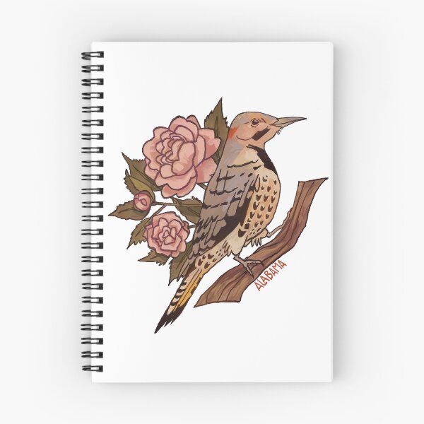 Item preview, Alabama State Bird and Flower designed and sold by riahdrawsthings.