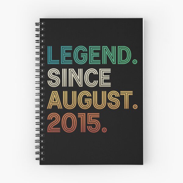 Item preview, 11 Years Old Legend Since August 2015 11th Birthday T-Shirt | Awesome Birthday Party Graphic Gift designed and sold by Trendably.