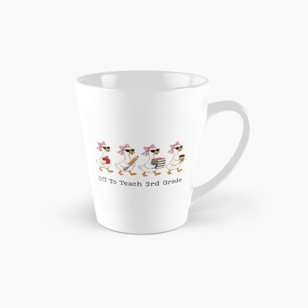 Item preview, Off To Teach 3rd Grade Funny Goose Teacher Back To School Design designed and sold by Rahamkshop.