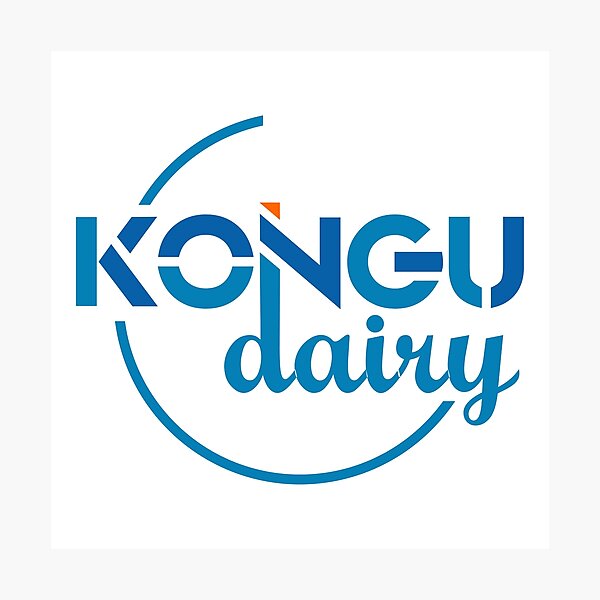 Item preview, Kongu Dairy Modern Logo designed and sold by Castlepicsu.