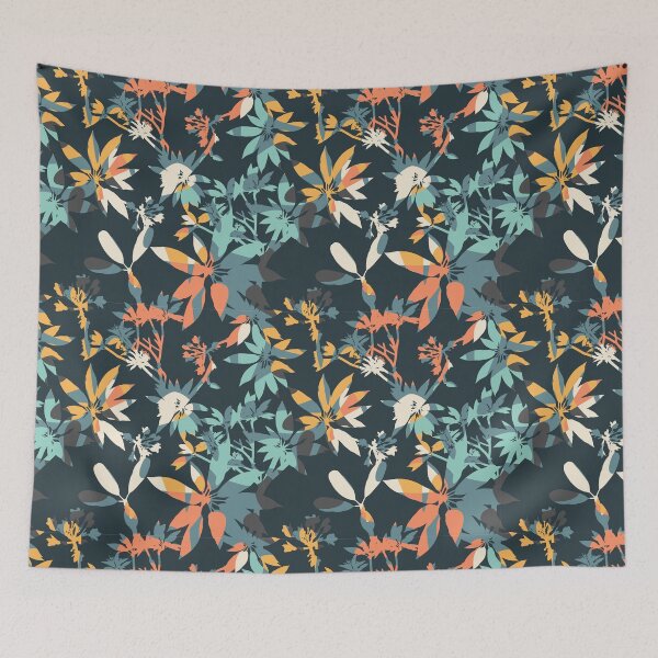 Item preview, Mixed Flower Seamless Pattern | Colorful Floral Botanical Print | Vintage Garden Design designed and sold by SimpleVibeStudios.