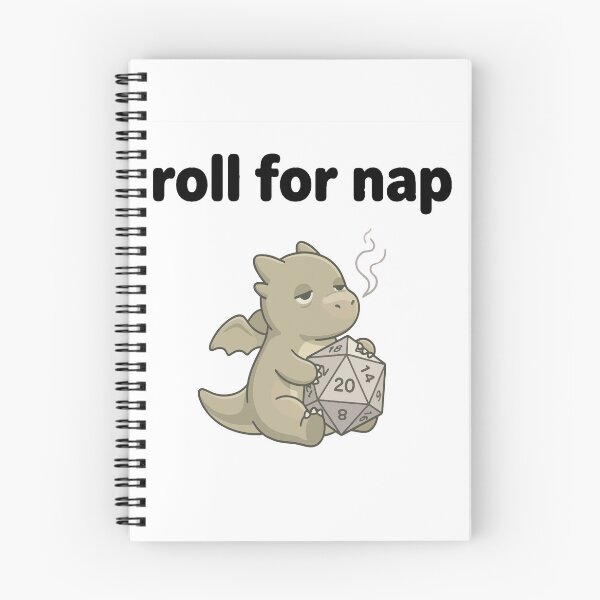Item preview, Roll for Nap - Funny DnD T-Shirt designed and sold by LoFizzy.