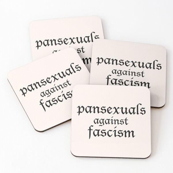 Item preview, pansexuals against fascism designed and sold by FreakShop UK.