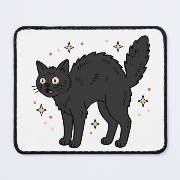 Item preview, Spooky Black Cat designed and sold by LuloCreative.