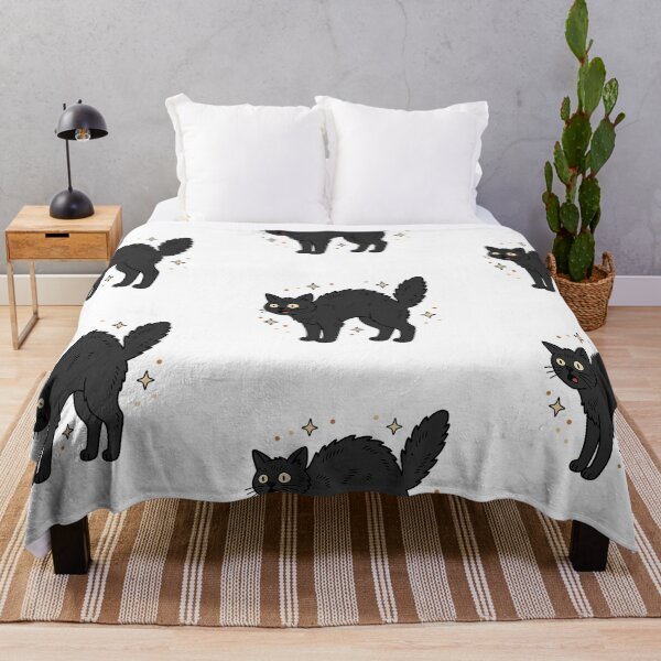 Item preview, Spooky Black Cat designed and sold by LuloCreative.