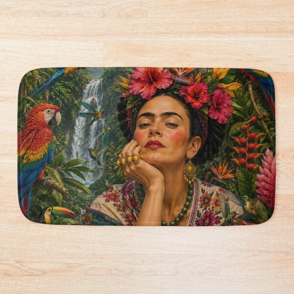 Item preview, Tropical Paradise Frida Kahlo designed and sold by Muycote.