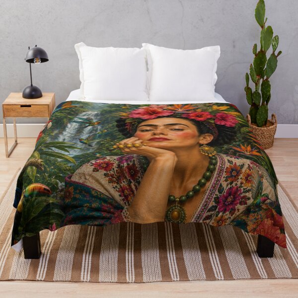 Item preview, Tropical Paradise Frida Kahlo designed and sold by Muycote.