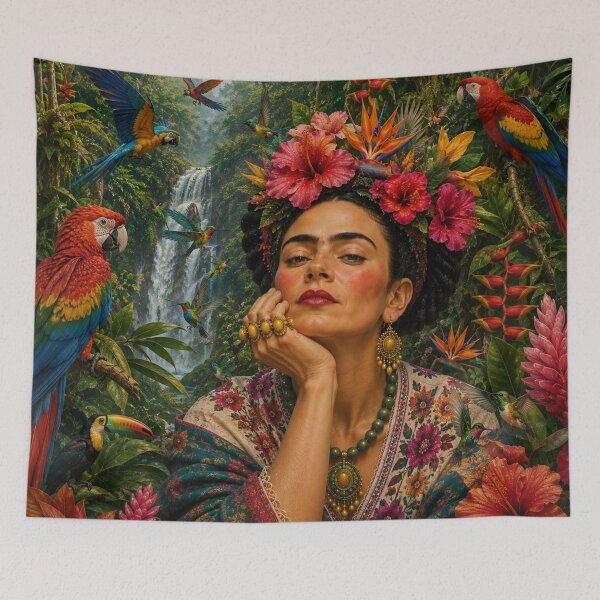 Item preview, Tropical Paradise Frida Kahlo designed and sold by Muycote.