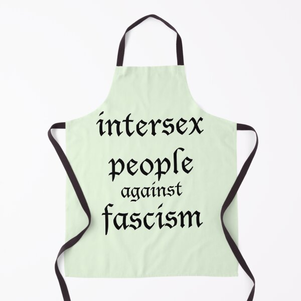 Item preview, intersex people against fascism designed and sold by FreakShop UK.