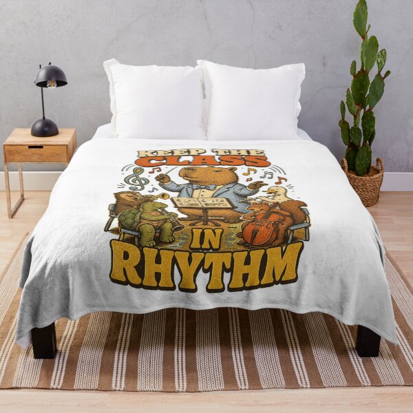 Item preview, Funny Music Teacher Retro Animal Classroom Design designed and sold by AMICO77.