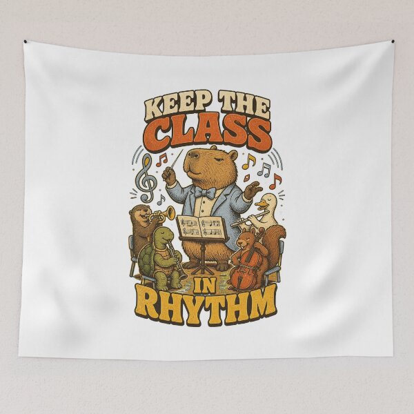 Item preview, Funny Music Teacher Retro Animal Classroom Design designed and sold by AMICO77.