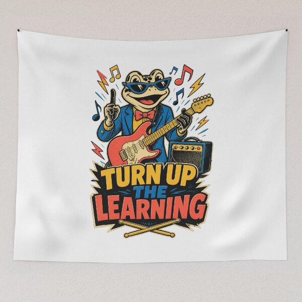 Item preview, Funny Music Teacher Retro Animal Classroom Design designed and sold by AMICO77.