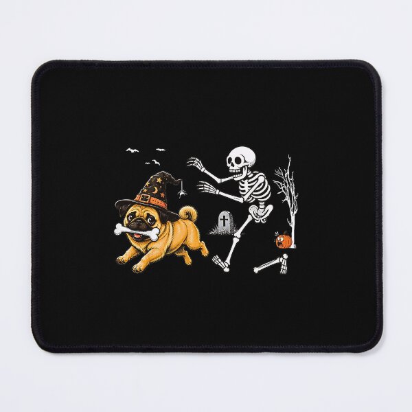 Item preview, Funny Dog Skeleton Hand Boop Halloween Pug Dog designed and sold by Rahamkshop.
