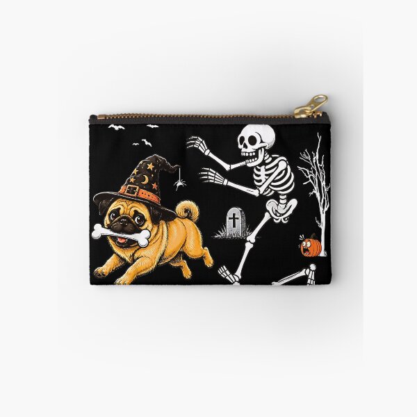 Item preview, Funny Dog Skeleton Hand Boop Halloween Pug Dog designed and sold by Rahamkshop.