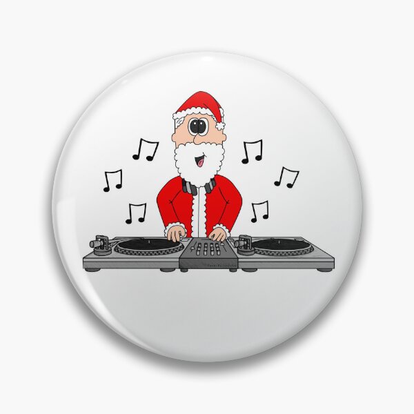 Item preview, Santa DJ'ing Christmas DJ Music Producer Musician designed and sold by doodlerob.