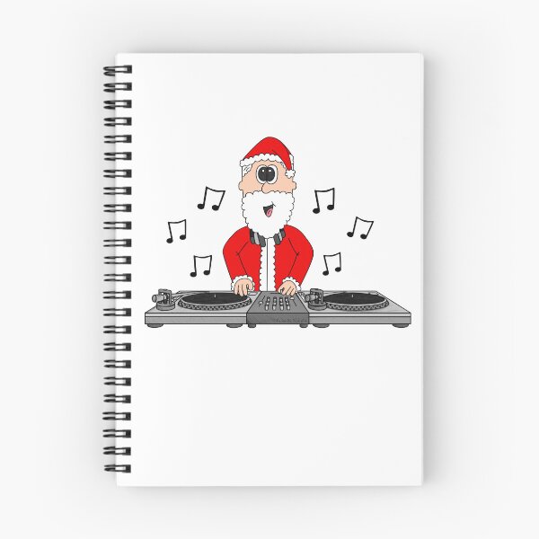 Item preview, Santa DJ'ing Christmas DJ Music Producer Musician designed and sold by doodlerob.