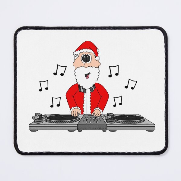 Item preview, Santa DJ'ing Christmas DJ Music Producer Musician designed and sold by doodlerob.