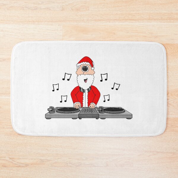 Item preview, Santa DJ'ing Christmas DJ Music Producer Musician designed and sold by doodlerob.