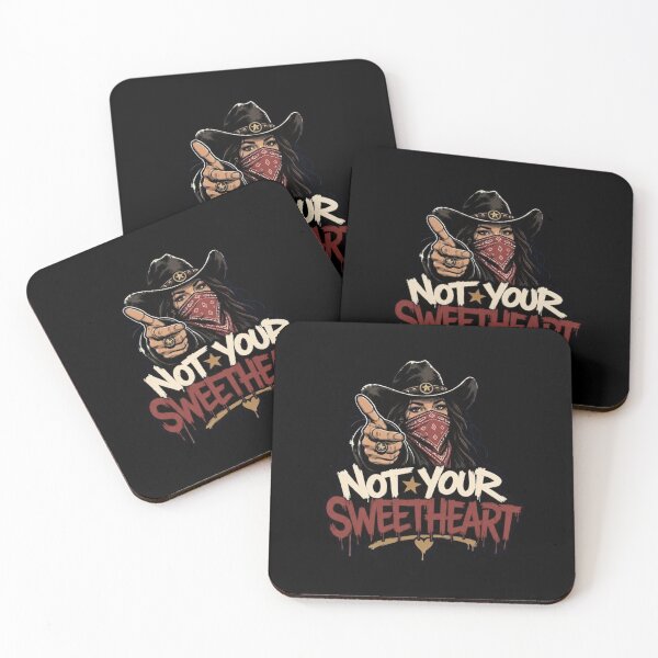 Item preview, Not Your Sweetheart Cowgirl Outlaw Western Graphic designed and sold by RahniNM.