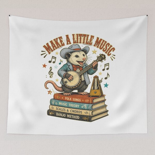 Item preview, Funny Music Teacher Retro Animal Classroom Design designed and sold by AMICO77.