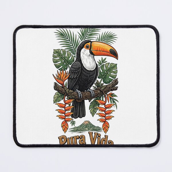 Item preview, Tucán Pura Vida Costa Rica Vintage Tropical designed and sold by FantasyPearl.