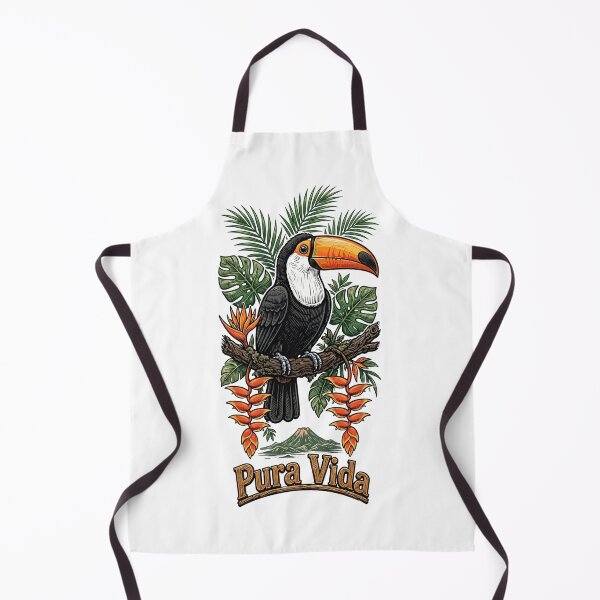 Item preview, Tucán Pura Vida Costa Rica Vintage Tropical designed and sold by FantasyPearl.