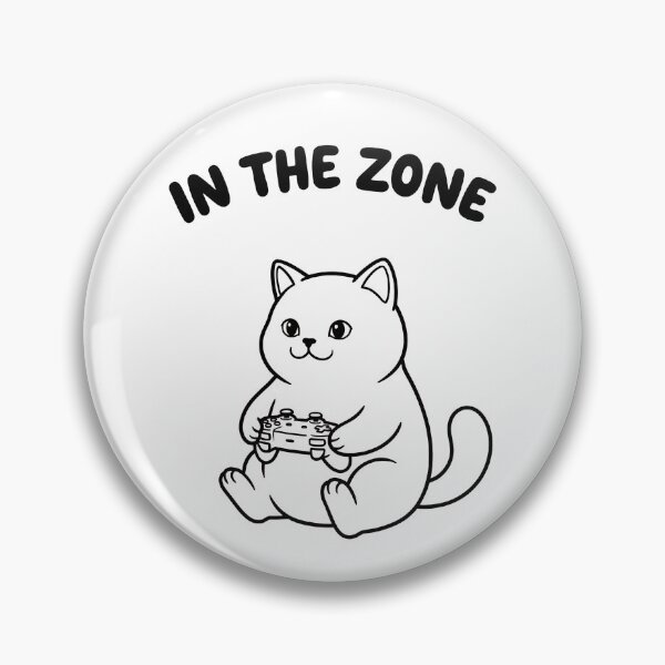 Item preview, In the Zone - Cute Cat T-Shirt designed and sold by LoFizzy.