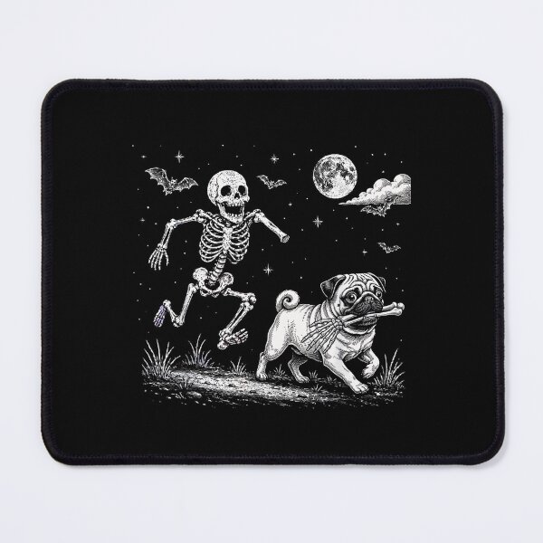 Item preview, Funny Dog Skeleton Hand Boop Halloween Pug Dog designed and sold by Rahamkshop.