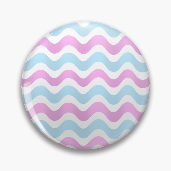 Item preview, 3D Abstract wave pattern- Blue and pink shade designed and sold by Pattern Petals.