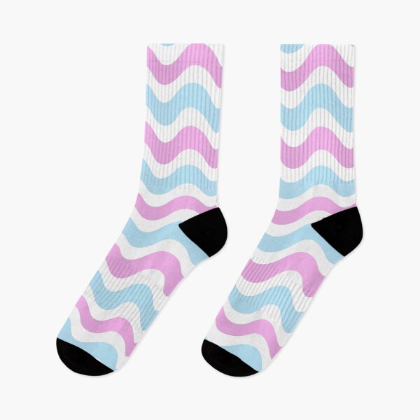 Artikelvorschau, Abstraktes 3D-Wellenmuster – Blau- und Rosatöne entworfen und verkauft von Pattern Petals.