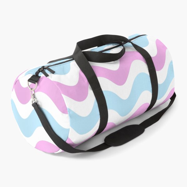 Item preview, 3D Abstract wave pattern- Blue and pink shade designed and sold by Pattern Petals.