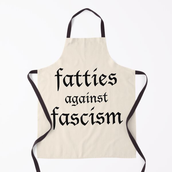 Item preview, fatties against fascism designed and sold by FreakShop UK.