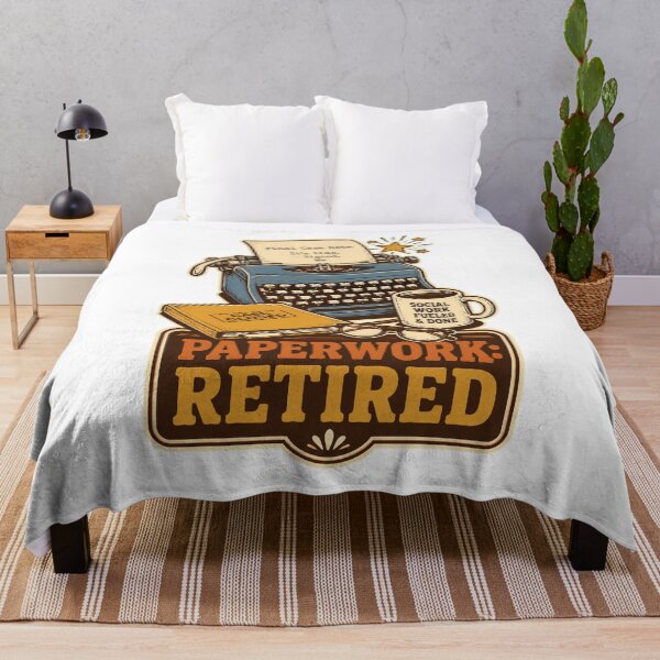 Item preview, Retired Social Worker Vintage Retirement Humor Design designed and sold by AMICO77.