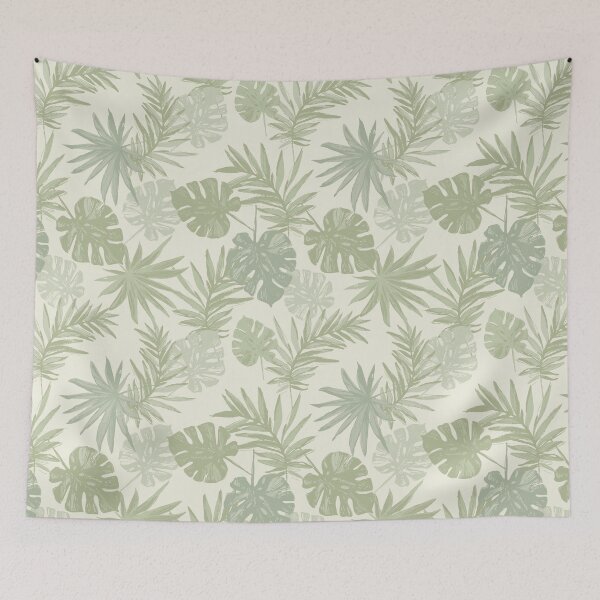 Item preview, Tropical Floral Seamless Pattern | Exotic Botanical Flower Print | Vibrant Island Summer Design designed and sold by SimpleVibeStudios.