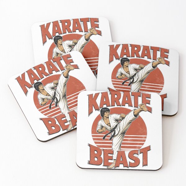 Item preview, Karate Beast Vintage Martial Arts designed and sold by Martial-Art-23.