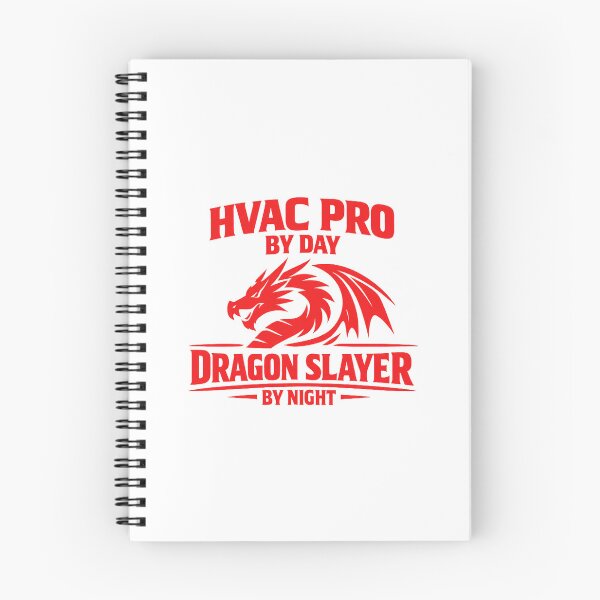 Item preview, HVAC Pro By Day, Dragon Slayer By Night - Bold Tech Humor Design designed and sold by FrozenHeat97.