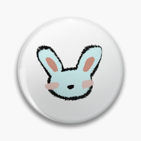 Item preview, Simple Rabbit Stickers designed and sold by RennaSB.