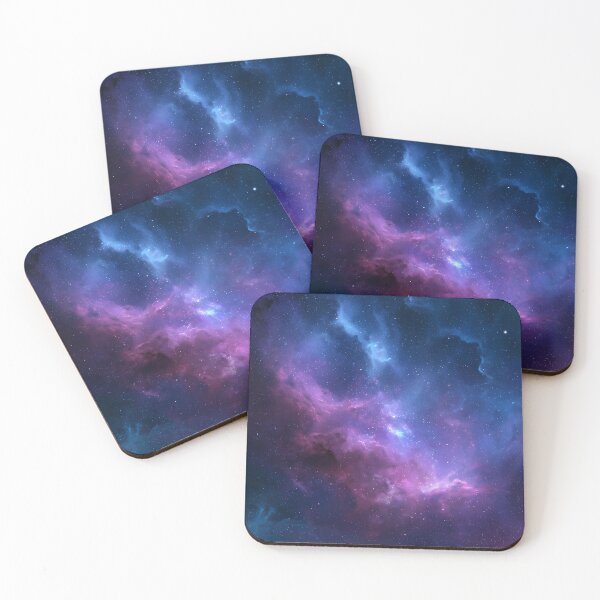 Item preview, Galaxy Nebula Purple Blue Cosmic Starry Sky designed and sold by FrostyFrisby.