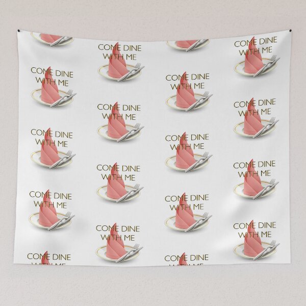 Item preview, Come Dine With Me (on White) designed and sold by PawsitiveMum3.
