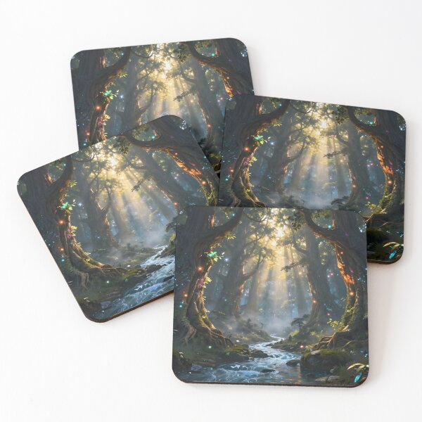 Item preview, Enchanted Forest Sparkling with Magical Energy designed and sold by Fanta-sticky.