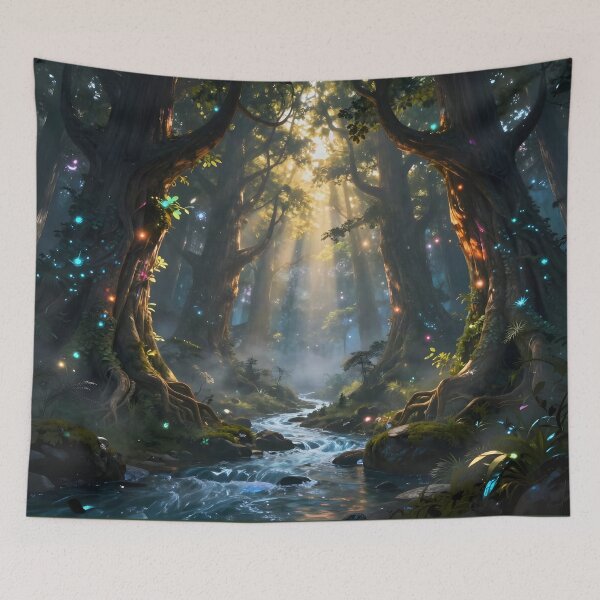 Item preview, Enchanted Forest Sparkling with Magical Energy designed and sold by Fanta-sticky.