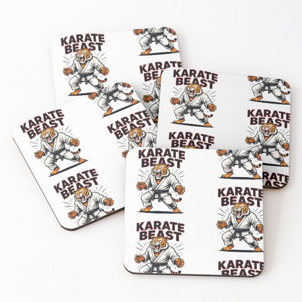 Item preview, Karate Beast Tiger Warrior designed and sold by Martial-Art-23.