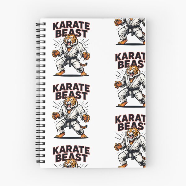 Item preview, Karate Beast Tiger Warrior designed and sold by Martial-Art-23.