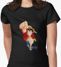 One Piece Women's Fitted T-Shirt