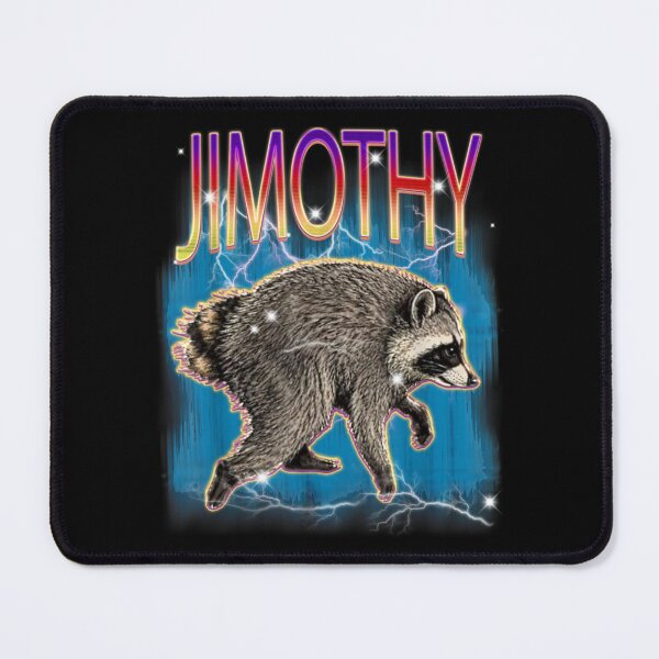 Item preview, Jimothy The Raccoon Vintage 90s Bootleg Meme designed and sold by Norwoodgo.