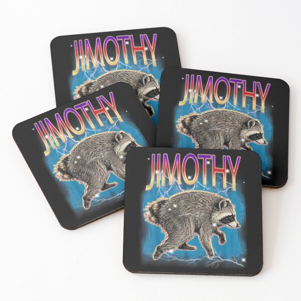 Item preview, Jimothy The Raccoon Vintage 90s Bootleg Meme designed and sold by Norwoodgo.
