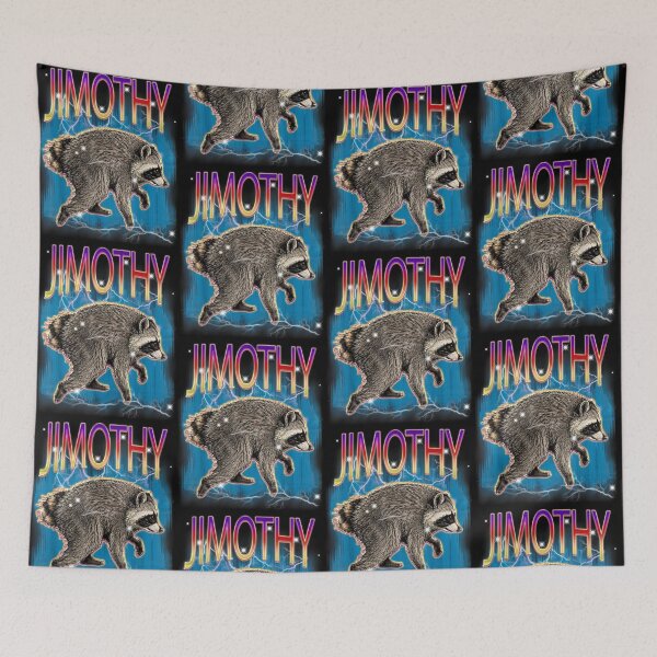 Item preview, Jimothy The Raccoon Vintage 90s Bootleg Meme designed and sold by Norwoodgo.